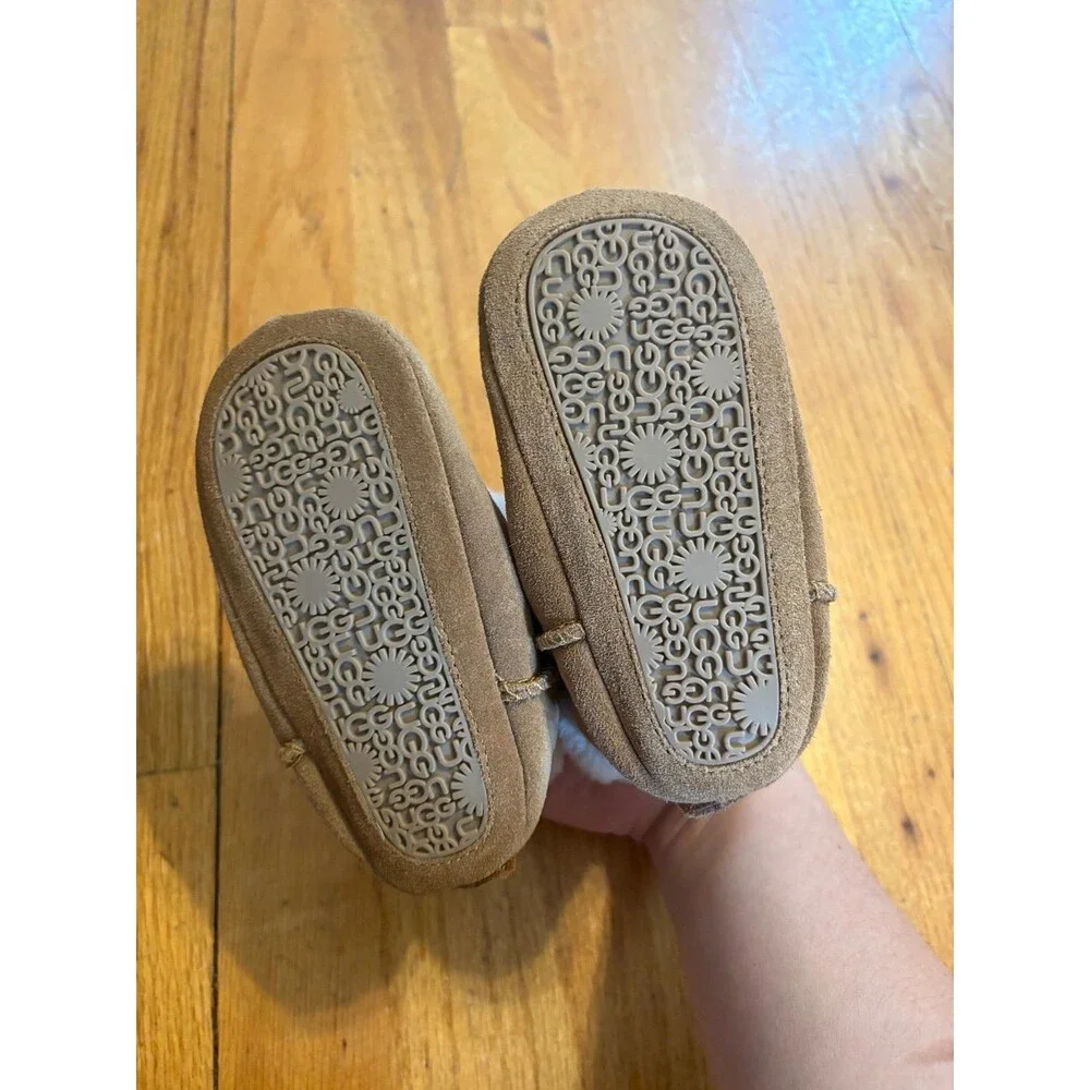 UGG Gojee Chestnut Suede Lined Boots Size 4/5